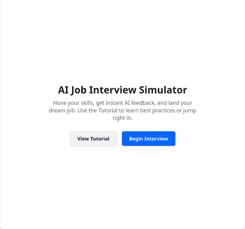Games like AI Job Interview Simulator