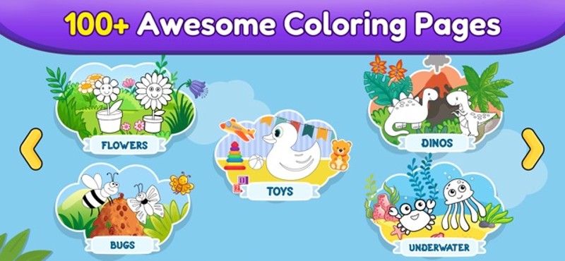 Baby Coloring book for Kids 3y screenshot