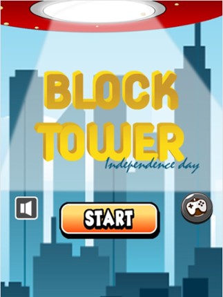 Blocks Tower Pile Up In The Independence Day : Build The Tallest Tower In Endless Stacking Game screenshot