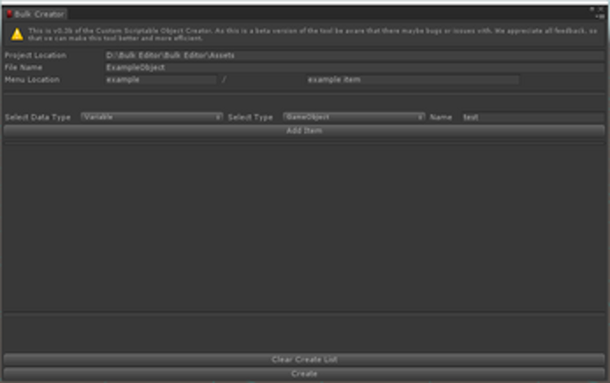 Bulk Editor Image