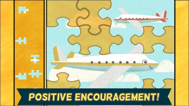 Car Games for Kids: Fun Cartoon Jigsaw Puzzles HD screenshot