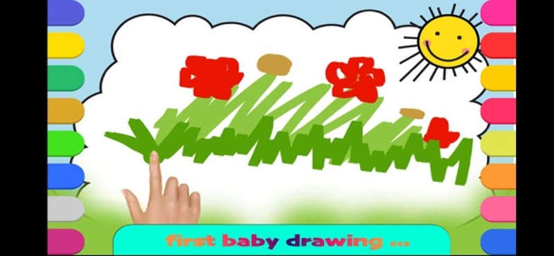 Coloring Finger Painting Games Image
