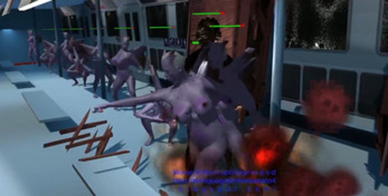 Crazy werewolf the wagon and naked vampires2v screenshot