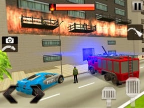 Firefighter Truck Simulator 3D Image