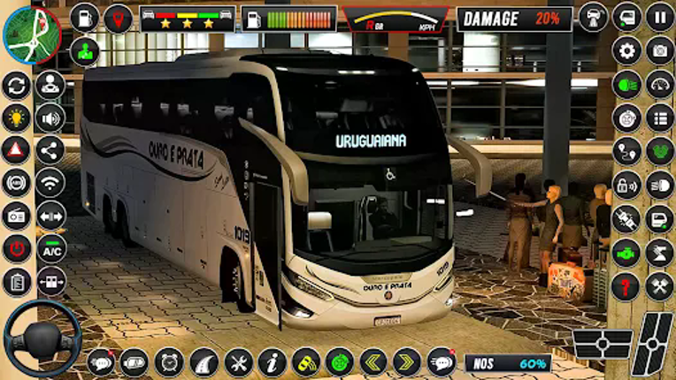 Coach Bus Driving: Offroad Bus Image