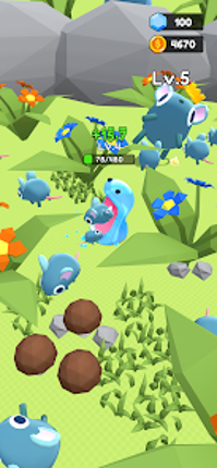 Super Slime - Black Hole Game screenshot