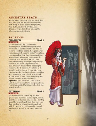 Ancestral Anthologies Vol. 2: Fox & Fae, Kitsune and Sylphs (5e) screenshot