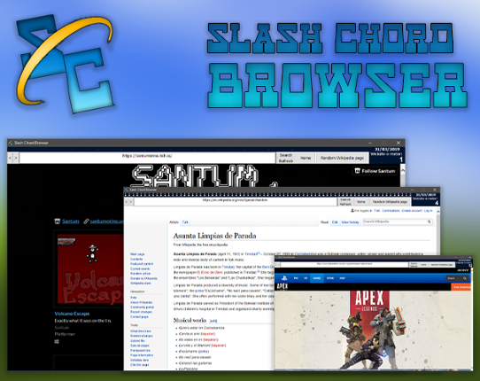 Slash Chord Browser Game Cover