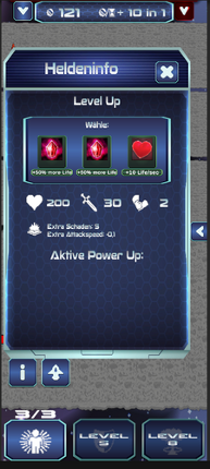 X Hero Line Defense War screenshot