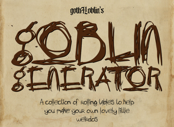 gothHoblin's Goblin Generator Image