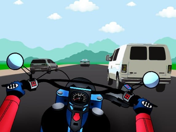 Highway Moto Traffic Game Cover