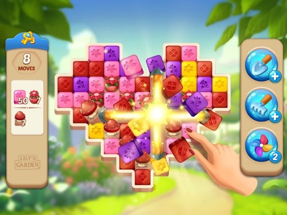 Lily’s Garden: Match & Design Image