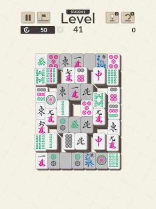 Mahjong Solitaire 100 screenshot