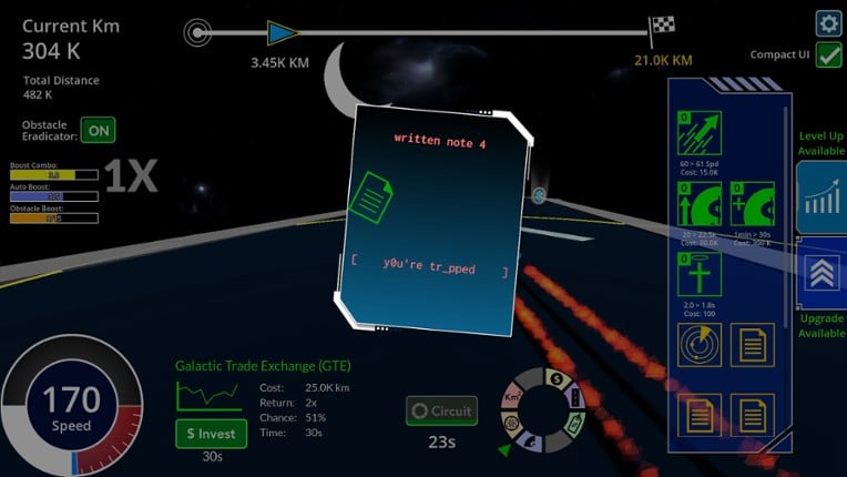 Progress Racer RPG screenshot