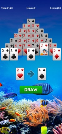 Pyramid Solitaire: Calm screenshot