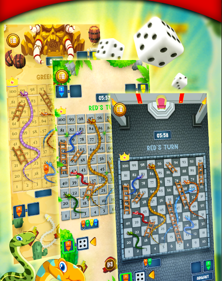 Games like Snakes & Ladders