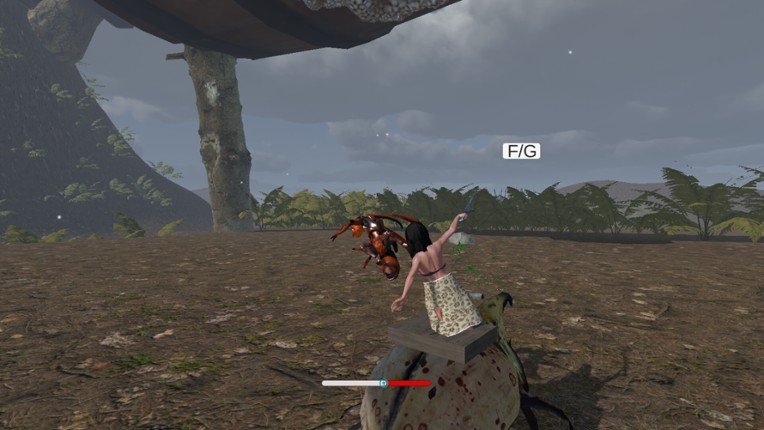The Queen Riding Insects screenshot
