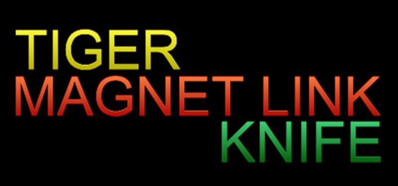 TIGER MAGNET LINK KNIFE Game Cover