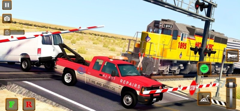 Train Track Rampage Crash screenshot