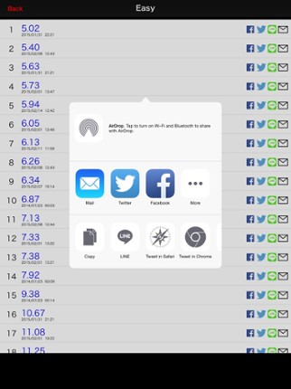 123 Numbers Tap Fast Game screenshot