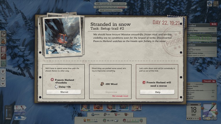 Above the Snow screenshot