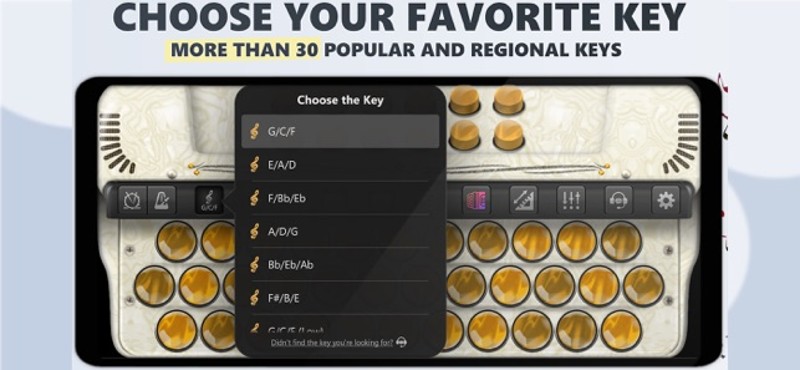 Accordion Diatonic Melodeon screenshot