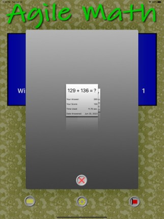 Agile Math + screenshot