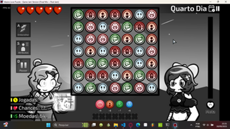 Akaira's Love Match (Game Jam ~ Unfinished Version) Image