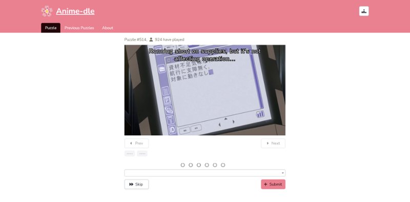Anime-dle Image