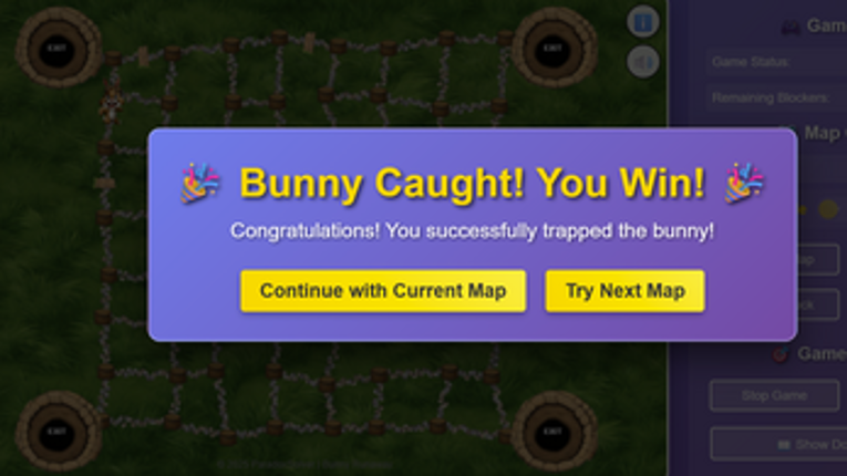 Bunny Runaway (Strategic Puzzle Game) screenshot