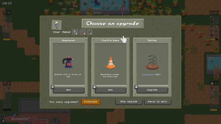 Carrot Survivors screenshot