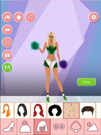 Cheerleader Dress Up - Fashion Makeover Games screenshot