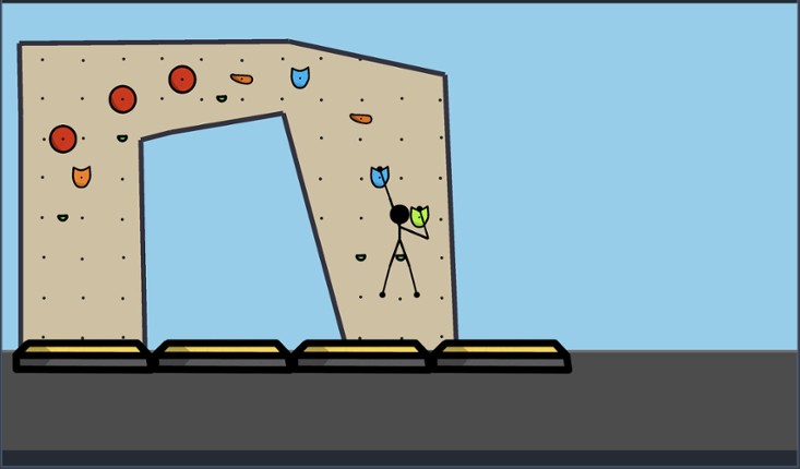 Climbing Simplified Image