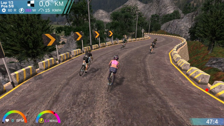 CyclingArcadeRaceSimulator screenshot