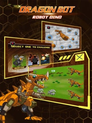 Dragon Bot Mech: Robot Dinosaur&amp; Mechanics Animals Gun Shooting Game Image