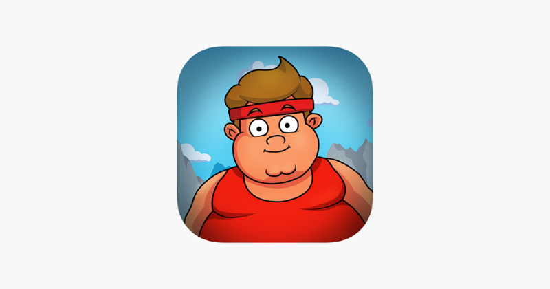 Fat Guy Fit Climb: Flabby Fitness Dash! Game Cover