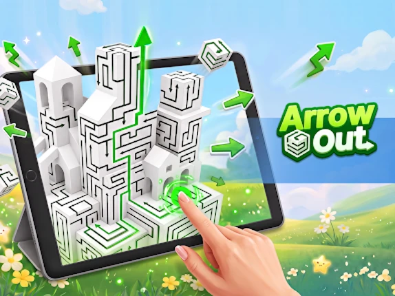 Arrow Out: Esacpe 3D Cube Away screenshot