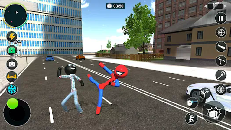 Spider Rope Fight Adventure Image