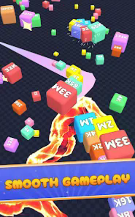 2048 Snake : Number Cube Snake screenshot
