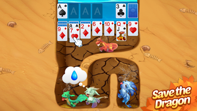 Solitaire Dragons screenshot