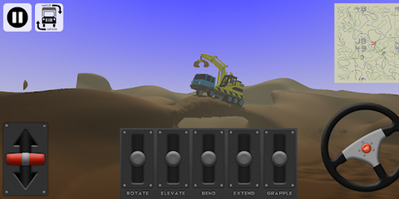 Little Crane 2: Mud Play screenshot