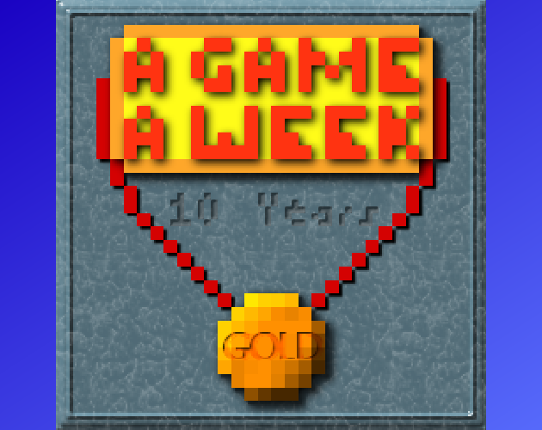 AGameAWeek Gold - 10 Years Game Cover