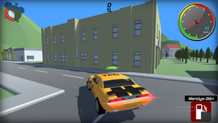 LowPolyTaxiSim Image