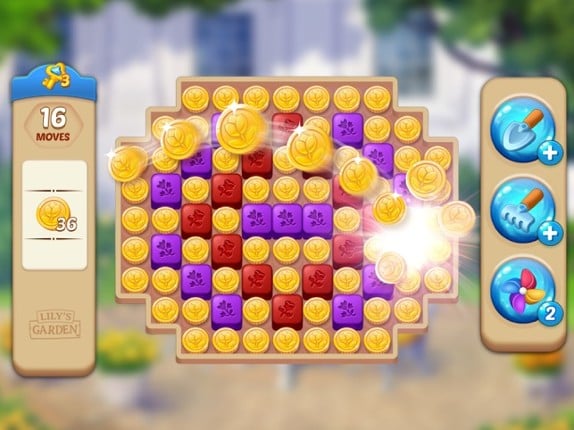 Lily’s Garden: Match & Design screenshot