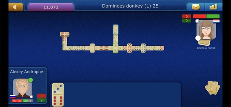 Online Dominoes LiveGames screenshot