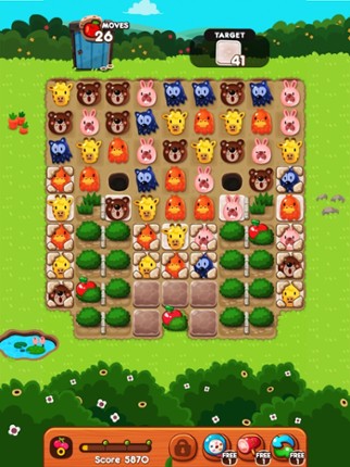 Pokopoko: Match 3 Puzzle Games screenshot