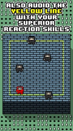 Red Ninja Escape - Go Run Away Challenge 8 bit Games Image