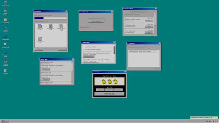 SCAMMER '99 screenshot