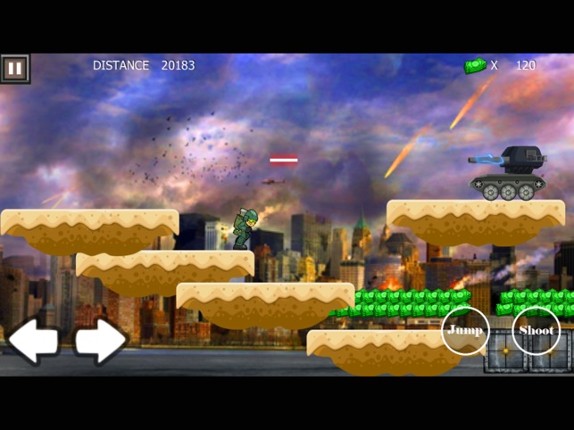 Strike war - commando vs modern army in frontline screenshot