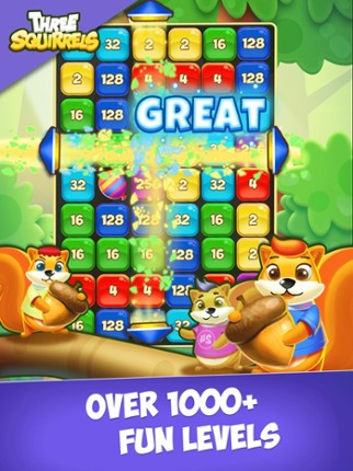 Three Squirrels - Number Blast screenshot